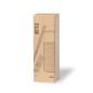Tromury - 500 ml. Étui Liège Naturel | Verre Borosilicate/ Bambou