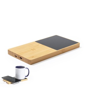 Nodens - Sans Fil 10W. Connexion USB | Bambou