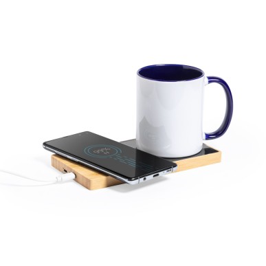 Nodens - Sans Fil 10W. Connexion USB | Bambou