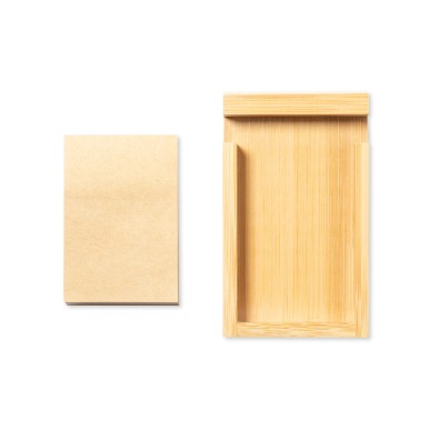 Heinda - 80 Haftnotizen 5,5 x 8,2 cm | Bambus