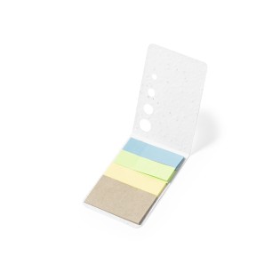 Amenti - 10 Haftnotizen 3 x 5 cm. 30 Mini Haftnotizen 1,5 x 5 cm. Petu