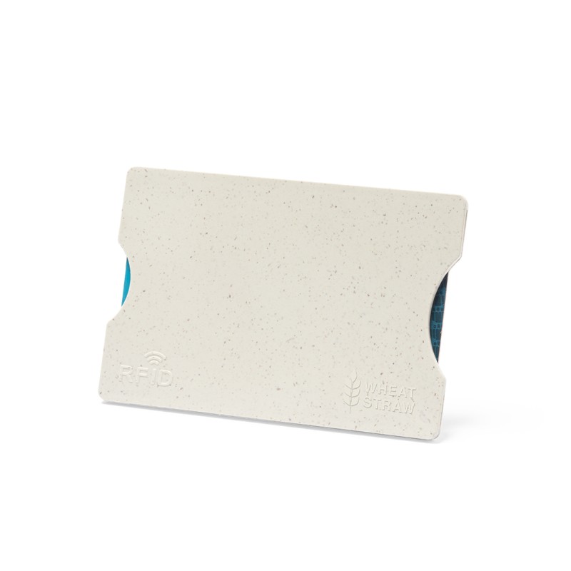 Buguet - Protecteur RFID. 1 Compartiment | Paille de Blé/ ABS Buguet - Protecteur RFID. 1 Compartiment | Paille de Blé/ ABS
