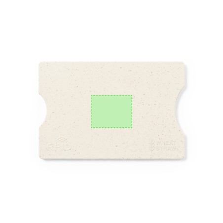 Buguet - Protecteur RFID. 1 Compartiment | Paille de Blé/ ABS
