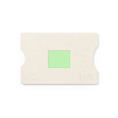 Buguet - Protecteur RFID. 1 Compartiment | Paille de Blé/ ABS