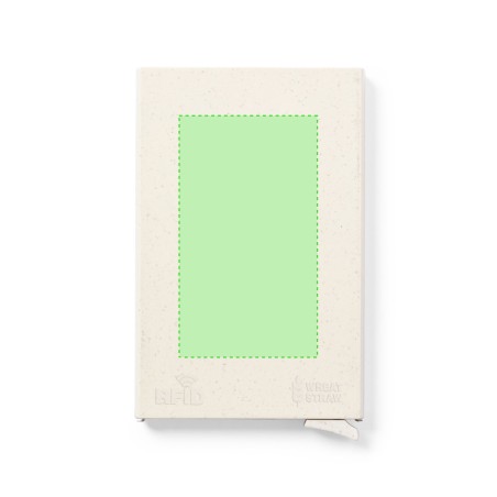 Faxol - Protecteur RFID. 1 Compartiment | Paille de Blé/ ABS
