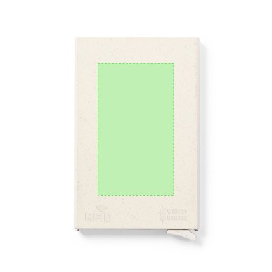 Faxol - Protecteur RFID. 1 Compartiment | Paille de Blé/ ABS