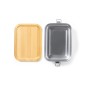 Plastil - 800 ml. Sicherheitsverschluss | Rostfreier Stahl/ Bambus Plastil - 800 ml. Sicherheitsverschluss | Rostfreier Stahl/ Bambus