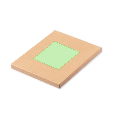Nauthax - Notizblock Hardcover-Abdeckung. 100 Blätter. Kugelschreiber 