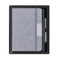 Wendam - Notizblock Hardcover-Abdeckung. 100 Blätter. Kugelschreiber Inklusive | Polyester 300D RPET/ Metall Wendam - Notizblock Hardcover-Abdeckung. 100 Blätter. Kugelschreiber Inklusive | Polyester 300D RPET/ Metall