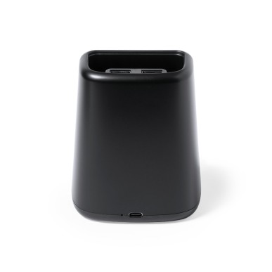 Eddar - Lumières Led. Chargeur Sans Fil 15W. 2 Sorties USB