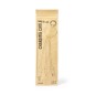 Dumof - Anschluss Micro USB, Typ C und Lightning 5V DC 2.4A | Weizenstroh/ ABS