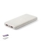 Yendik - Drahtlos 10W. 8000 mAh. 2 USB Ausgänge. Typ C Ausgänge und Eingang | Weizenstroh/ ABS