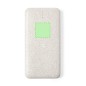 Yendik - Drahtlos 10W. 8000 mAh. 2 USB Ausgänge. Typ C Ausgänge und Eingang | Weizenstroh/ ABS