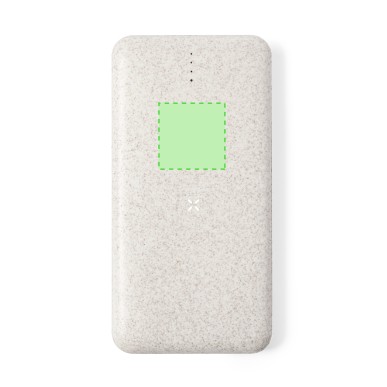 Yendik - Drahtlos 10W. 8000 mAh. 2 USB Ausgänge. Typ C Ausgänge und Ei