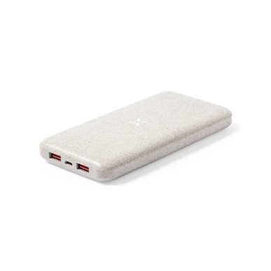 Yendik - Drahtlos 10W. 8000 mAh. 2 USB Ausgänge. Typ C Ausgänge und Ei