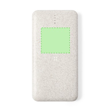 Yendik - Drahtlos 10W. 8000 mAh. 2 USB Ausgänge. Typ C Ausgänge und Ei