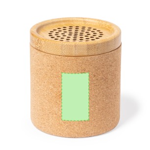 Mirintex - Connexion Bluetooth. Puissance Sonore 3W. Batterie 300 mAh | Liège/ Bambou