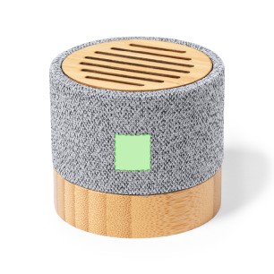 Blarak - Bluetooth Anschluss. Schallleistung 3W. Batterie 300 mAh | Polyester RPET/ Bambus