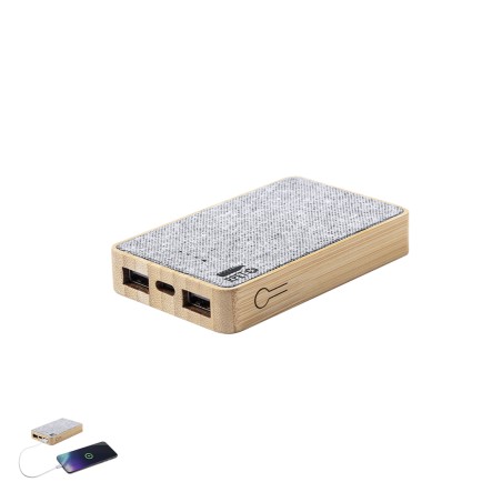 Bralty - 5000 mAh. 2 USB Ausgänge. Typ C Ausgänge und Eingang | Polyes