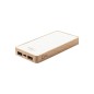 Meskat - 8000 mAh. 2 USB Ausgänge. Typ C Ausgänge und Eingang | Organische Hanf/ Holz
