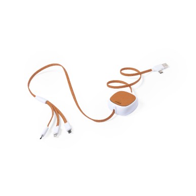 Sherat RCS - Ausziehbares Kabel. Anschluss Micro USB, Typ C und Lightn