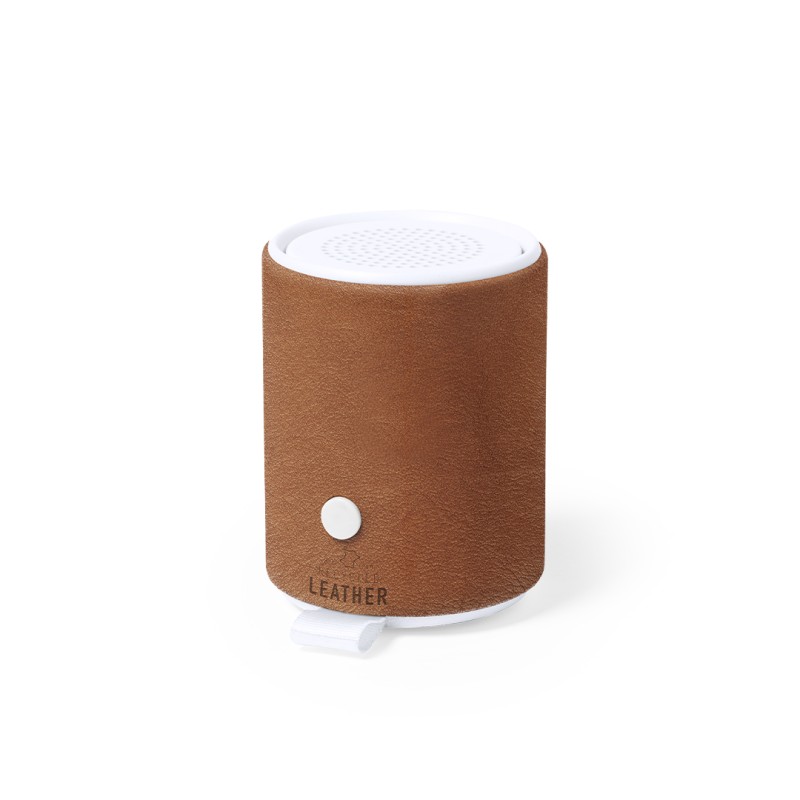 Sotep RCS - Connexion Bluetooth. Puissance Sonore 3W. Batterie 400 mAh | Cuir Recyclé/ ABS Recyclé Sotep RCS - Connexion Bluetooth. Puissance Sonore 3W. Batterie 400 mAh | Cuir Recyclé/ ABS Recyclé