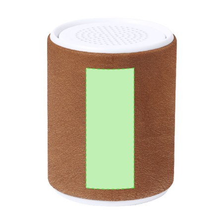 Sotep RCS - Connexion Bluetooth. Puissance Sonore 3W. Batterie 400 mAh | Cuir Recyclé/ ABS Recyclé