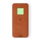 Yerry RCS - Sans Fil 10W. 8000 mAh. 1 Sortie USB et 1 Type C. Entrée Micro USB et Type C | Cuir Recyclé/ ABS Recyclé