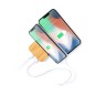 Dralia - Drahtlos 15W. 5000 mAh. USB Ausgang. Typ C Ausgänge und Eingang | Bambus
