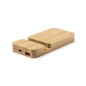 Dralia - Drahtlos 15W. 5000 mAh. USB Ausgang. Typ C Ausgänge und Eingang | Bambus