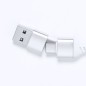 Kalat - 1 Typ C Hub. 2 Hubs USB 2.0 | Reclycling Aluminium