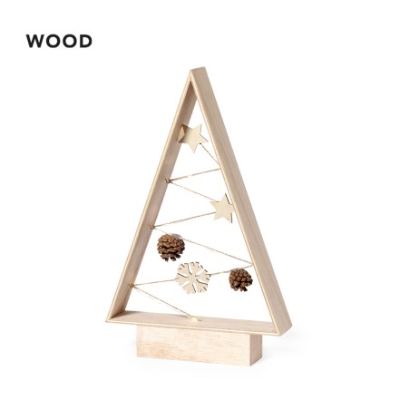 Allurex - 8 Leds. 2 AAA Batterien Nicht im Lieferumfang | Holz