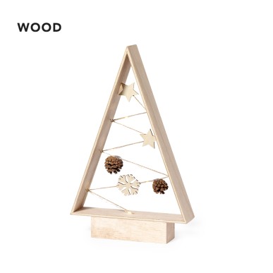 Allurex - 8 Leds. 2 AAA Batterien Nicht im Lieferumfang | Holz