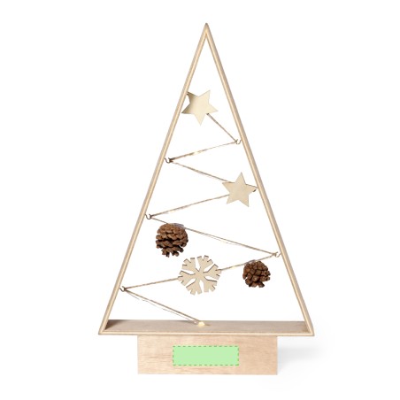 Allurex - 8 Leds. 2 AAA Batterien Nicht im Lieferumfang | Holz