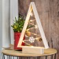 Allurex - 8 Leds. 2 AAA Batterien Nicht im Lieferumfang | Holz