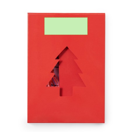 Hilvira - 6 Stifte und 6 Ornament Inklusive | Reclycling Pappe