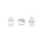 Hilvira - 6 Stifte und 6 Ornament Inklusive | Reclycling Pappe Hilvira - 6 Stifte und 6 Ornament Inklusive | Reclycling Pappe