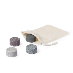 Glamer - Réutilisable. 4 Pièces. Étui Coton | Granit