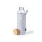 Blorek - 500 ml. Étui Feutrine RPET | Verre/ Bambou Blorek - 500 ml. Étui Feutrine RPET | Verre/ Bambou