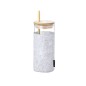 Zilber - 450 ml. Étui Feutrine RPET | Verre Borosilicate/ Bambou Zilber - 450 ml. Étui Feutrine RPET | Verre Borosilicate/ Bambou