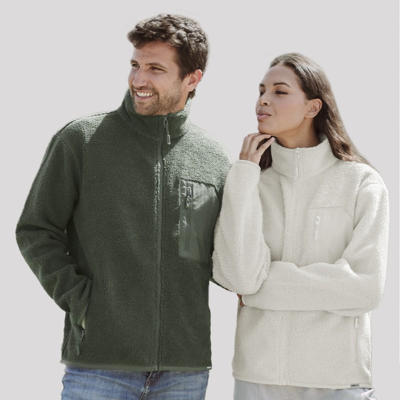 Killian - Traitement Anti-Pilling | Extérieur: Polyester RPET/ Sherpa. Intérieur: Micropolaire 450 g/ m2 Killian - Traitement Anti-Pilling | Extérieur: Polyester RPET/ Sherpa. Intérieur: Micropolaire 450 g/ m2