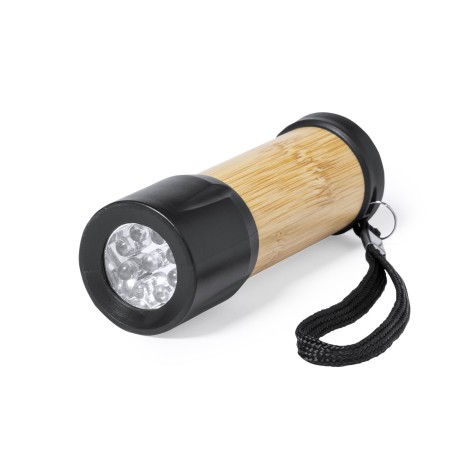 Freddie - 9 Leds. 3 AAA Batterien Nicht im Lieferumfang | Bambus