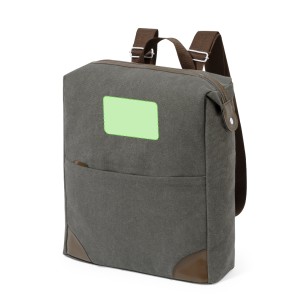 Grant - Gepolsterte Laptoptasche und Tablet. Gepolsterter Rücken | PU/ Segeltuch 480 g/ m2