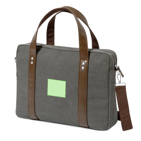 Tramez - Gepolstert. Gepolsterte Laptoptasche | PU/ Segeltuch 480 g/ m2