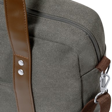 Tramez - Gepolstert. Gepolsterte Laptoptasche | PU/ Segeltuch 480 g/ m