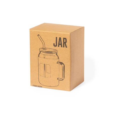 Jacin - 1,6 L. Silikon Etui | Glas/ Bambus