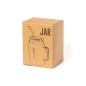 Jacin - 1,6 L. Silikon Etui | Glas/ Bambus