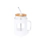 Jacin - 1,6 L. Silikon Etui | Glas/ Bambus