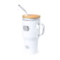 Namun - 1,1 L. Silikon Etui | Glas/ Bambus
