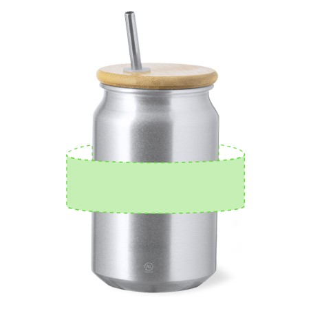 Audrey - 430 ml | Aluminium Recyclé/ Bambou
